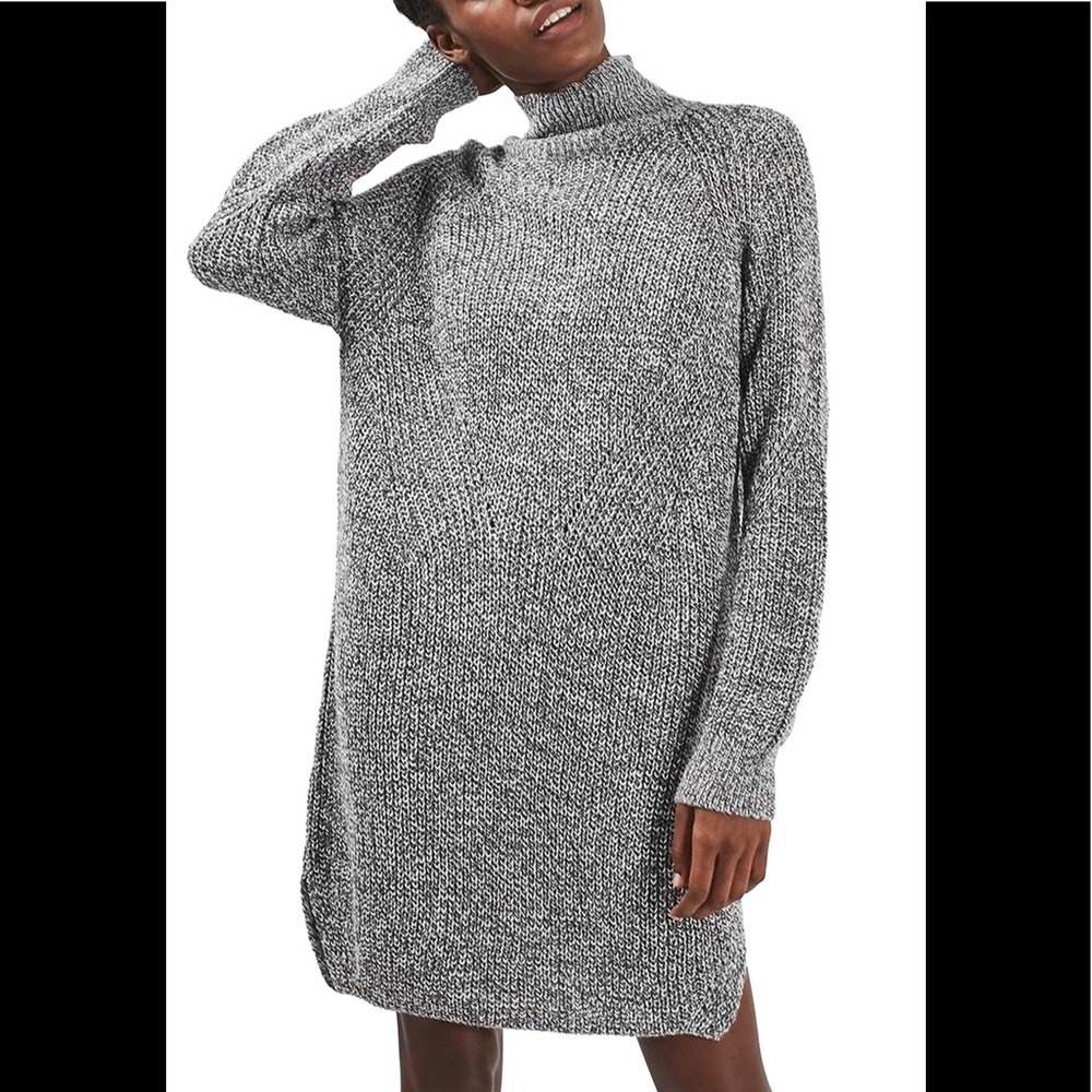 Gray Topshop Sweater dress Large (US10)